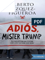 Adiós Mister Trump Alberto Vázquez-Figueroa