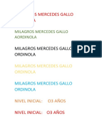 Milagros Mercedes Gallo Ordinola