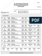 Extrato Previdenciário com Relações e Remunerações do Segurado