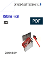 Reforma Fiscal 2005