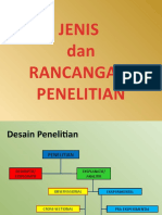 Jenis dan Rancangan Penelitian Deskriptif