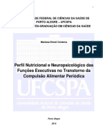 Perfil nutricional e funções executivas em obesos com TCAP