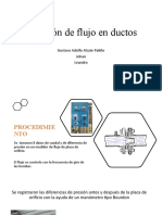 Medición de Flujo en Ductos