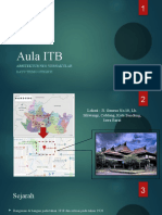 Tugas Arsitektur Vernakular (Anlalisa Aula ITB) - Bayu Trimo S