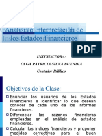 Analisis e Interpretacion de Los Estados Financieros-Clase 3