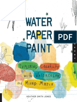 Falling in Art Airtight Leak-Proof Watercolor Palette with A Cleaning Sponge, 23 Paint Wells, 13 Inches by 8 2/3 Inches