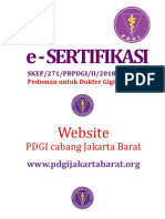 E-Sertifikasi DRG Perorangan - Jalur P3KGB