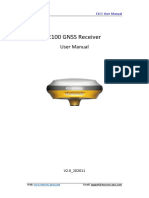 E100 GNSS Receiver: User Manual
