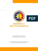 Digital Tools Module - Barangay 11