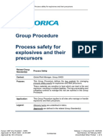 Process Safety For Explosives and Their Precursors Group Procedure - 2027636