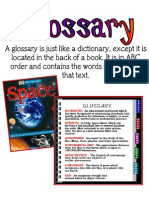 Glossary Poster