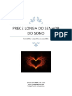 Prece Longa - Senhor Do Sono