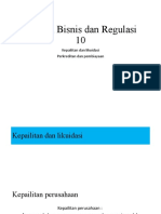 Kepailitan Dan Likuidasi Perkreditan Dan Pembiayaan