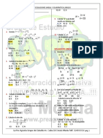 ALGEBRA/NUMEROS COMPLEJOS Y ECUACIONES LINEALES Y CUADRATICAS