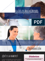 Diabetes Mellitus en Adultos Mayores