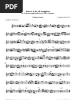 J.J.Quantz - Sonata II in Si bemolle per flauto e basso continuo  2) Flauto