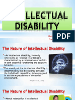 Intellectual Disability: Menchie M. Garachico Freddie C. Santos JR