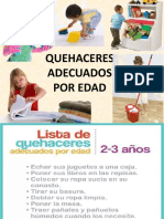 Quehaceres Adecuados Por Edad