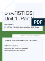 Stats Unit 1 - Part 2