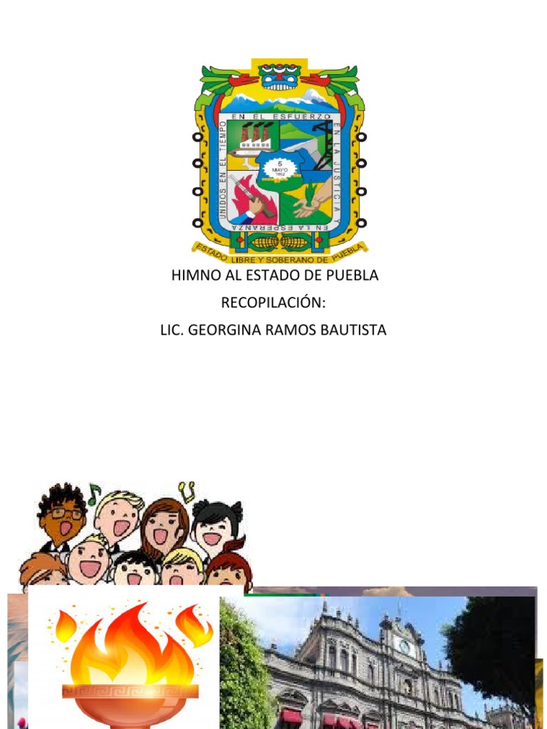 Himno Al Estado de Puebla Ilustrado PDF