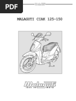 Malaguti Madison 125 150 Service Manua | PDF