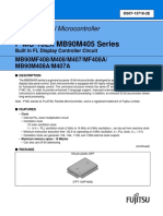 Datasheet - HK Mb90m408apf 4289720