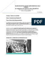 Democracia representativa: origen, características y funciones