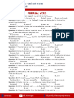 Phrasal Verb: Tiếng Anh Thầy Tiểu Đạt - Chuyên Luyện Thi Đại Học Mr. Tieu Dat English Class