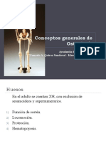 Conceptos Generales de Osteología