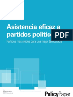 Asistencia eficaz a partidos políticos