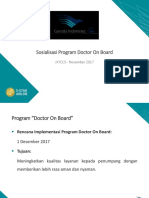 Sosialisasi Program Doctor On Board Nov 2017