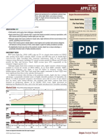 Apple Inc: Analyst's Notes