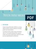 Bio PPT - Protein Energy Malnutrtition