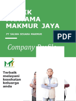 Company Profile Klinik Makmur Jaya