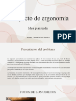 Ergonomia, Proyecto