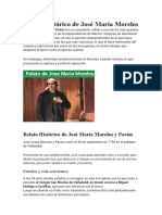 Relato Histórico de José María Morelos y Pavón