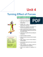 Turning Effect of Forces: Unit 4