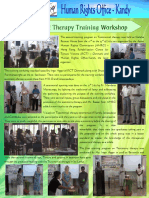 Testimonial Therapy Training Workshop: E Mail: Nandmana@sltnet - LK