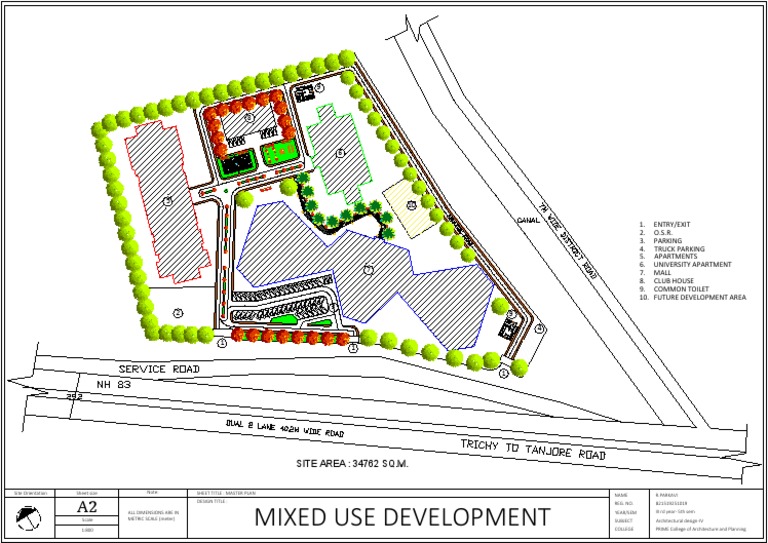 Mixed Use Development Master Plan | PDF