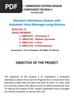 Biometric Attendance System Using Arduino