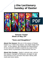 Living The Lectionary - Sixth Sunday of Easter