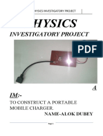 Physics: Investigatory Project