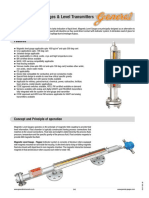 Magnetic Level Gauges & Level Transmitters: Features