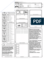 Ficha Oficial D&D 5E Editável em Negrito