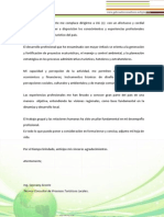 Curriculum Profesional A&amp A. Web