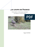 LES LOUPS DE FRANCE Roger MATHIEU Nov 2020