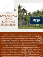 ANG BUOD NG KWENTONG ANG LUMANG SIMBAHAN