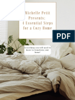 NEW FONT Michelle Petit Presents 4 Essential Steps For A Cozy Home