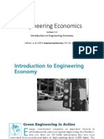 Engg Econ Lecture 1.1 - Introduction