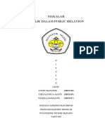 MAKALAH PUBLIK RELASI